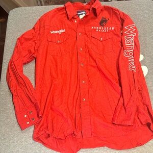 Wrangler Pearl Snap Pendleton Whiskey